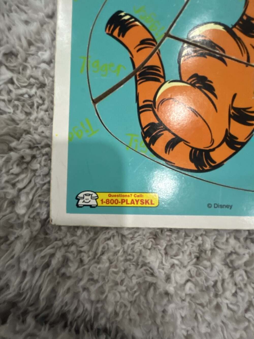 Lot of 4 Vintage Playskool Disney Winnie the Pooh Wooden Frame Tray Puzzles - Picture 11 of 13